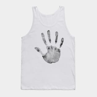 Hand palm dlan fingerprint Tank Top